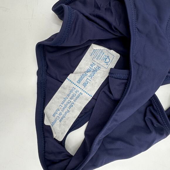 ANDIE SWIM NWT The Bikini Bottom in Navy // L - Picture 7 of 8